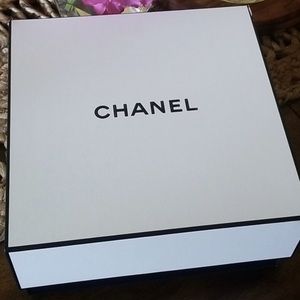 Empty Chanel gift box